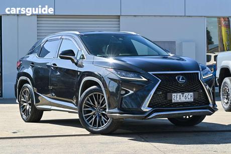 Black 2017 Lexus RX350 Wagon F Sport