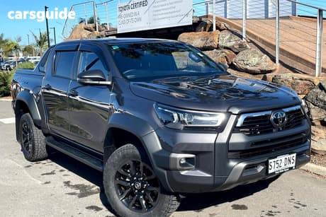 Grey 2023 Toyota Hilux Double Cab Pick Up Rogue (4X4)