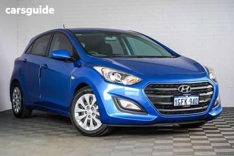 Blue 2016 Hyundai I30 Hatchback Active