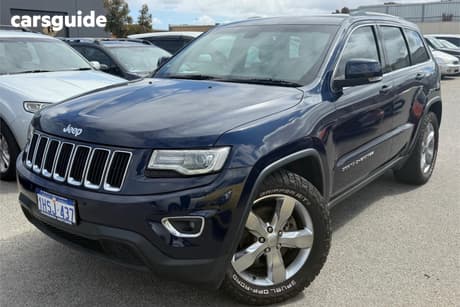 Blue 2014 Jeep Grand Cherokee Wagon Laredo (4X4)