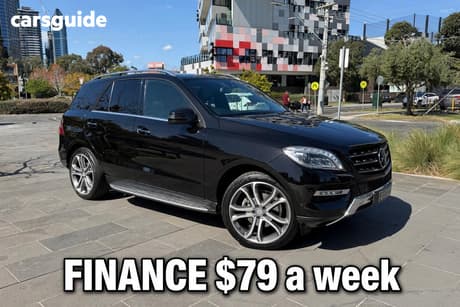 Black 2014 Mercedes-Benz ML350 Wagon Cdi Bluetec (4X4)