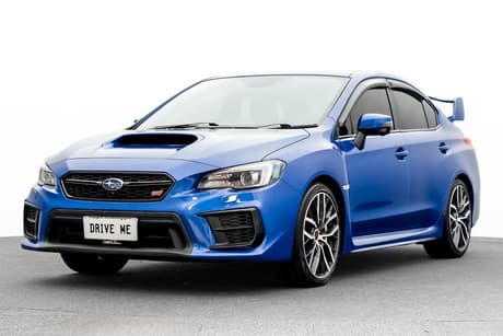 Blue 2021 Subaru WRX Sedan Sti Spec R (Wing) (Awd)