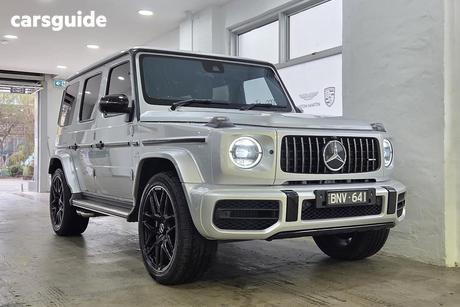 Silver 2021 Mercedes-Benz G63 Wagon 63