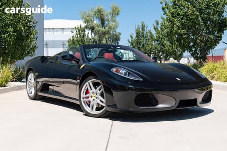 Black 2006 Ferrari F430 Convertible Spider