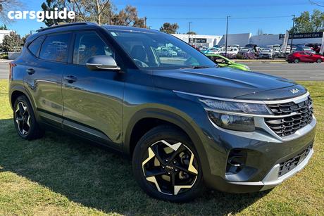 Grey 2023 Kia Seltos Wagon Sport+ (Awd)