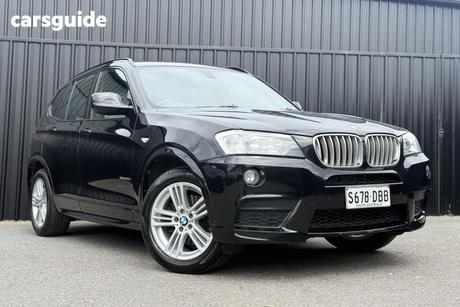 Black 2012 BMW X3 Wagon Xdrive 30D