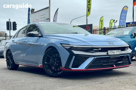 Blue 2025 Hyundai I30 Sedan N Premium