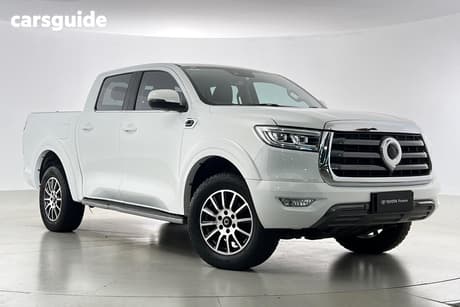 White 2021 GWM UTE Dual Cab Utility Cannon (4X4)