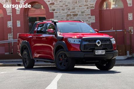 Red 2026 GWM Cannon Dual Cab Utility Xsr (4X4)