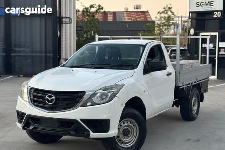 White 2018 Mazda BT-50 Cab Chassis Xt (4X2) (5Yr)