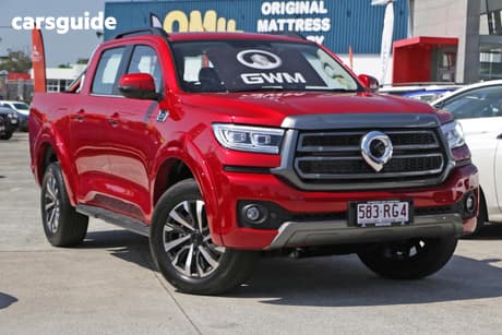 Red 2026 GWM Cannon Dual Cab Utility Lux (4X4)
