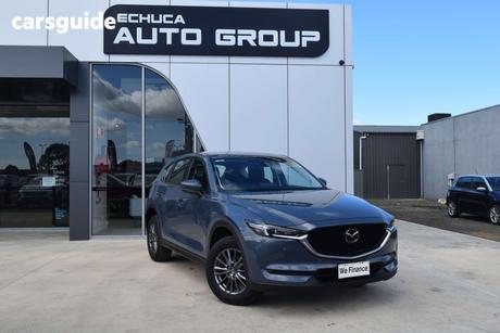 Blue 2021 Mazda CX-5 Wagon Maxx Sport (Fwd)