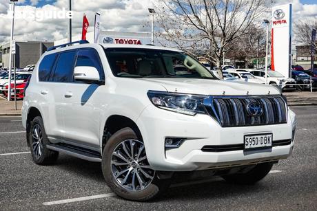 White 2022 Toyota Landcruiser Prado Wagon Kakadu