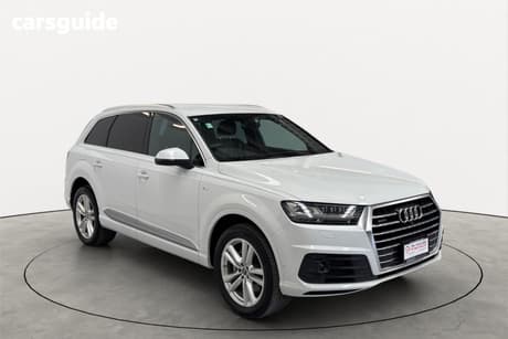 White 2016 Audi Q7 SUV 3.0 TFSI QUATTRO S-LINE PACKAGE