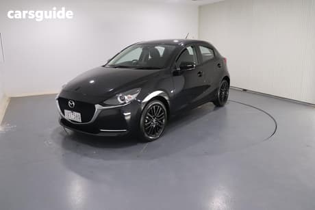 Black 2023 Mazda 2 Hatchback G15 Pure Sp