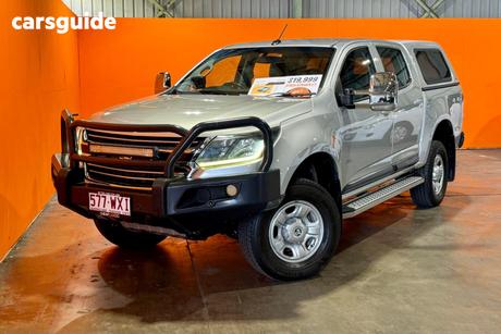 Silver 2016 Holden Colorado Crew Cab Chassis Ls (4X4)