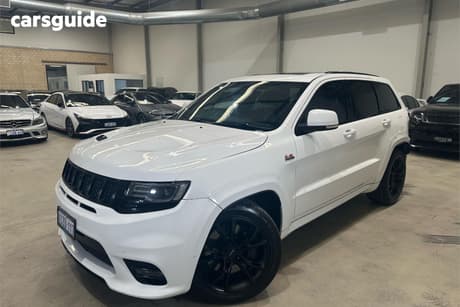 White 2017 Jeep Grand Cherokee Wagon Srt 8 (4X4)