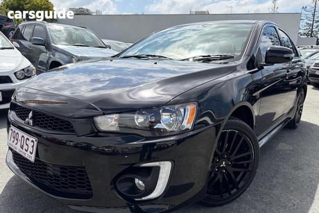 Black 2017 Mitsubishi Lancer Sedan Black Edition (Es)