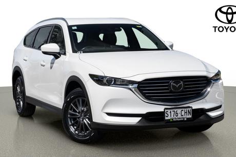 White 2020 Mazda CX-8 Wagon Sport (Awd)