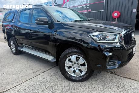Black 2020 LDV T60 Double Cab Utility Pro (4X4)