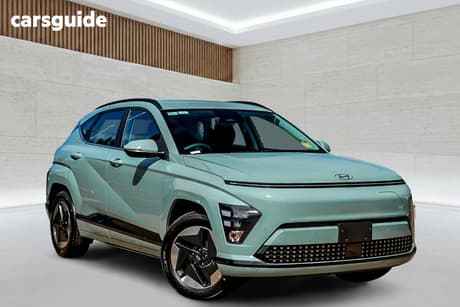 Green 2026 Hyundai Kona Wagon Electric Ext Range