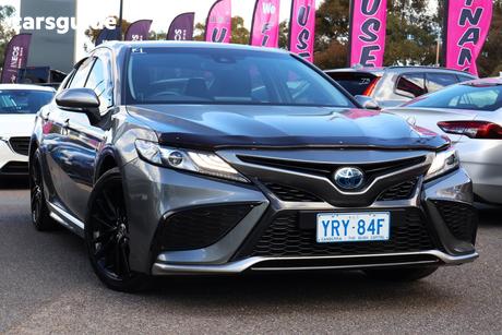 Silver 2022 Toyota Camry Sedan Sx Hybrid
