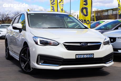 White 2022 Subaru Impreza Hatchback 2.0I-S (Awd)