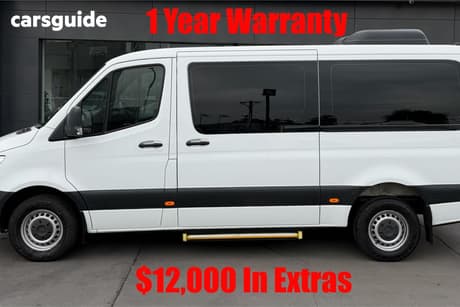 White 2019 Mercedes-Benz Sprinter Van 316Cdi Vs30 Mwb Rwd