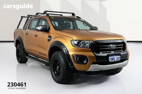 Orange 2018 Ford Ranger Dual Cab Pick-up Wildtrak 3.2 (4X4)