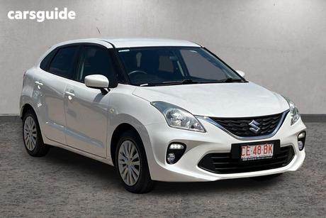 White 2021 Suzuki Baleno Hatchback Gl