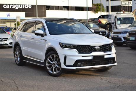 White 2021 Kia Sorento Wagon Gt-Line 7 Seat
