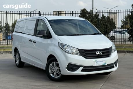 White 2021 LDV G10 Van Barn Door