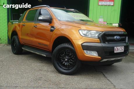 Orange 2016 Ford Ranger Dual Cab Pick-up Wildtrak 3.2 (4X4)