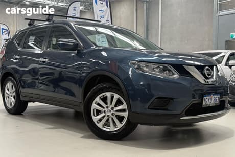 Blue 2015 Nissan X-Trail Wagon St (Fwd)