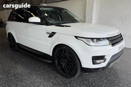 White 2014 Land Rover Range Rover Sport Wagon 3.0 Tdv6 Se