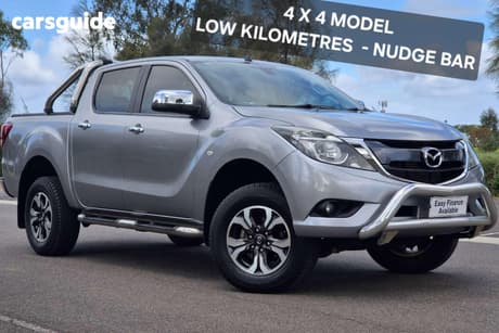 Silver 2018 Mazda BT-50 Dual Cab Utility Xtr (4X4)