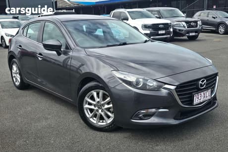 Grey 2016 Mazda 3 Hatchback Maxx