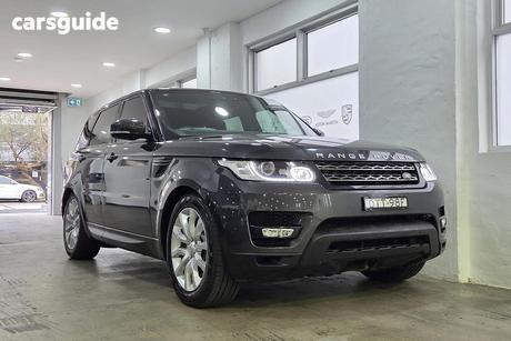Grey 2017 Land Rover Range Rover Sport SUV TDV6 SE 4X4