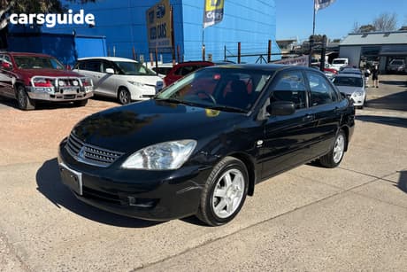Black 2007 Mitsubishi Lancer Sedan Es