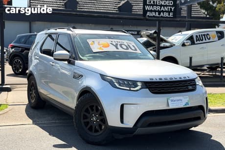 Silver 2017 Land Rover Discovery Wagon Sd4 Se