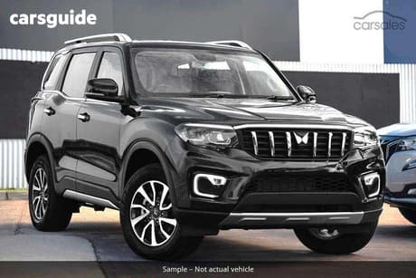 Black 2025 Mahindra Scorpio-N Wagon Z8L