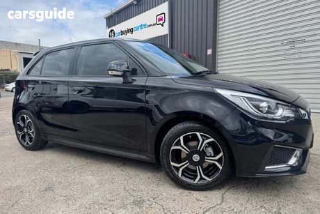 Black 2022 MG MG3 Hatchback Excite (With Navigation)