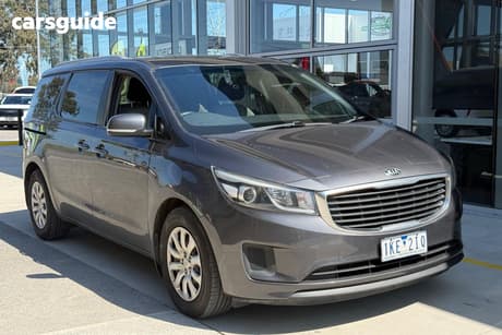 Grey 2017 Kia Carnival Wagon S