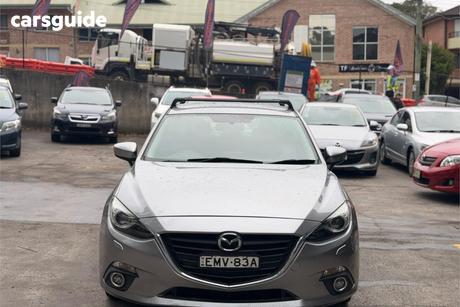 Silver 2014 Mazda 3 Sedan Sp25 Gt