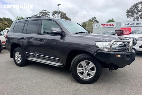 Grey 2016 Toyota Landcruiser Wagon Gxl (4X4)