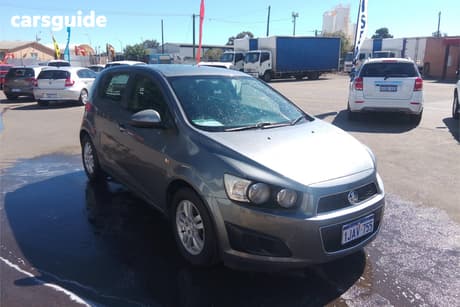 Grey 2014 Holden Barina Hatchback Cd