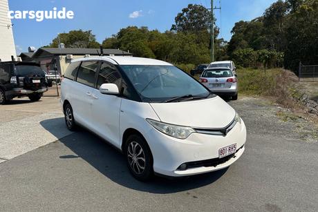White 2006 Toyota Tarago Wagon Gli