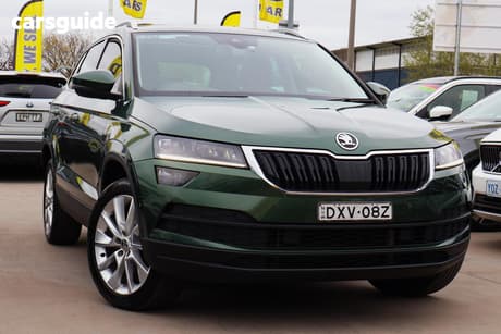 Green 2018 Skoda Karoq Wagon 1.5 110Tsi