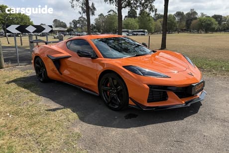 Orange 2023 Chevrolet Corvette Coupe Z06