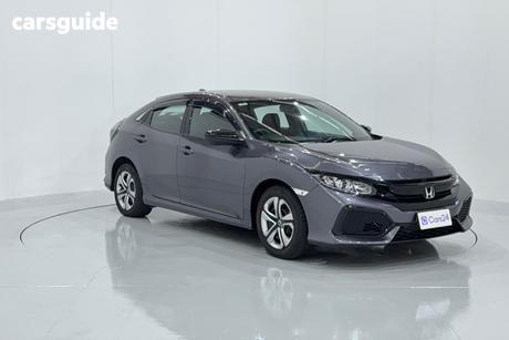 Grey 2017 Honda Civic Hatchback Vti